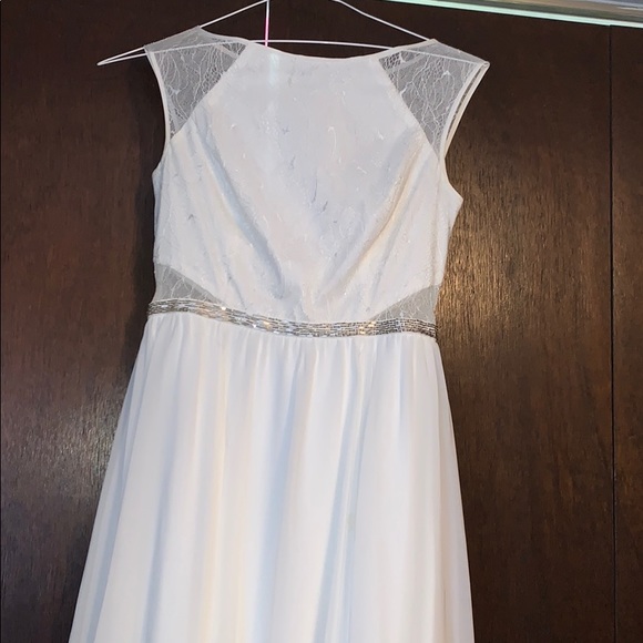 Aiden Mattox White Dress - Picture 6 of 7
